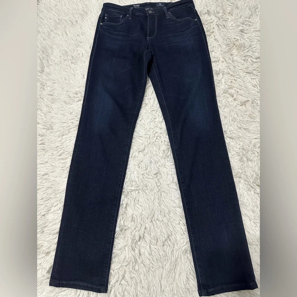 ADRIANO GOLDSCHMIED AG The Prima Cigarette Leg Skinny Jeans Dark Blue Women’s 28